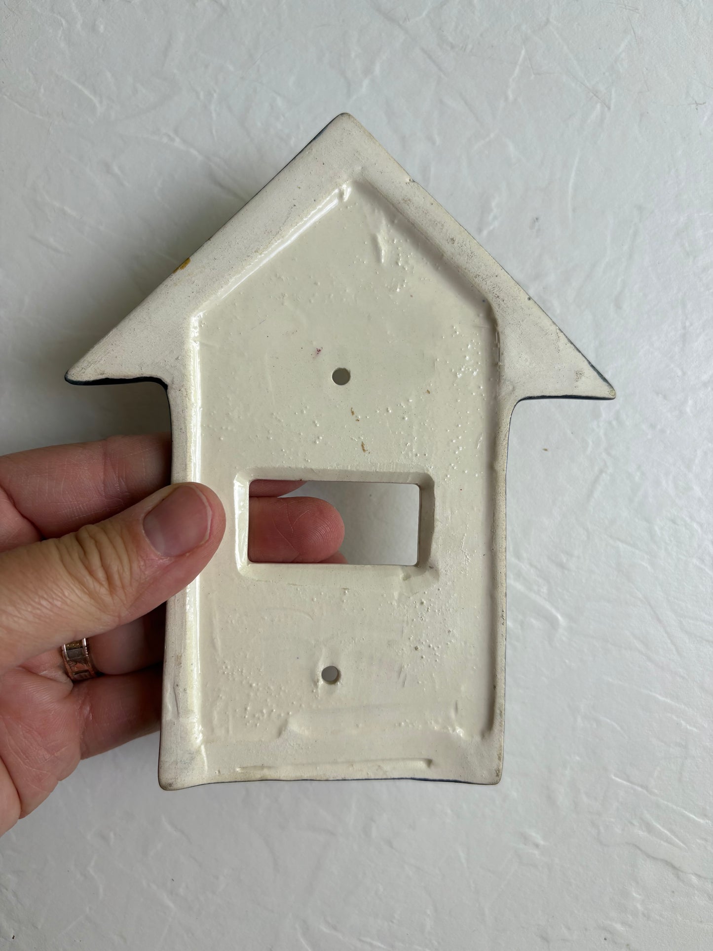 Handmade Ceramic Switchplate