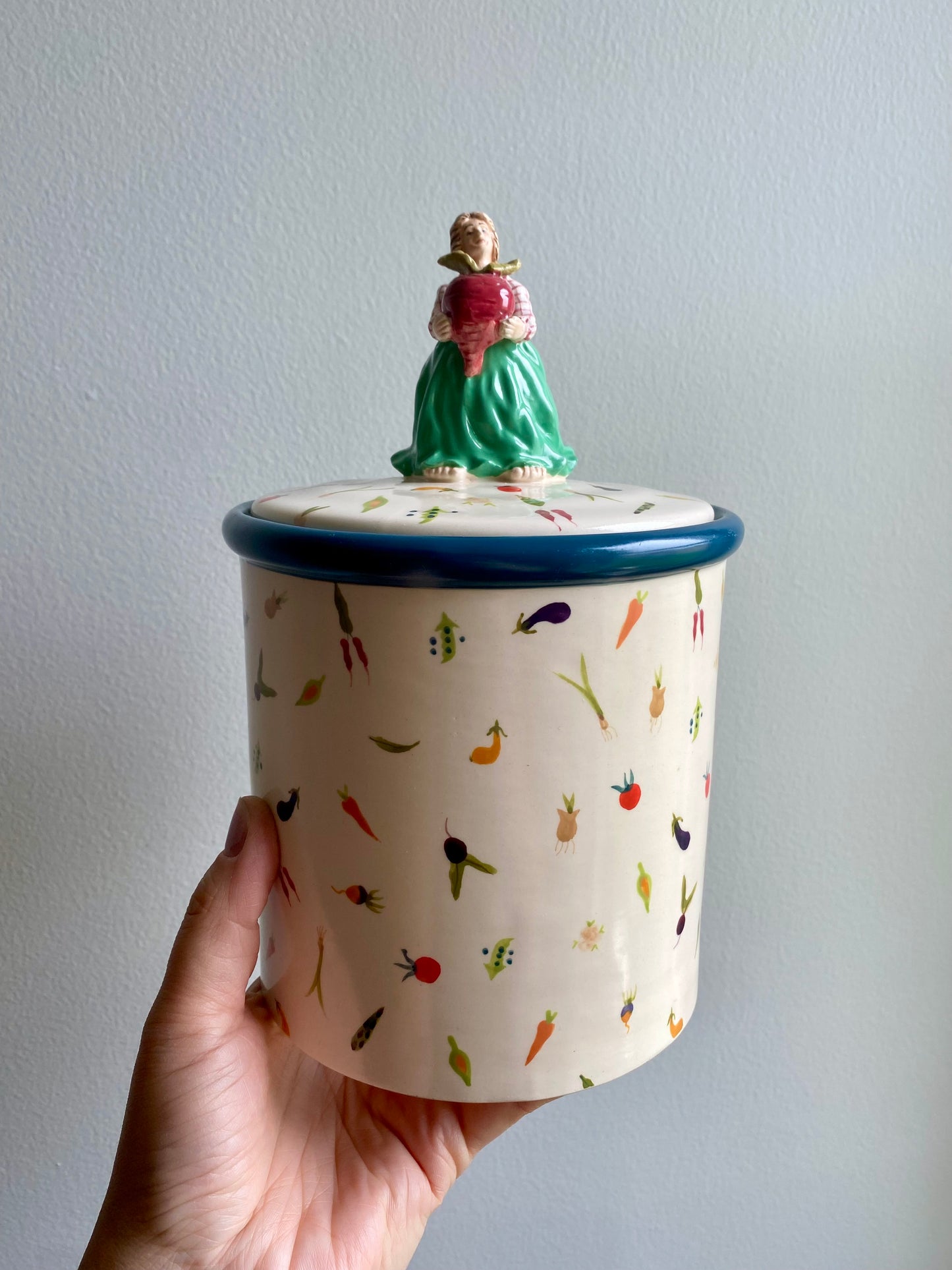 Vegetable Canister by Laura Kelly
