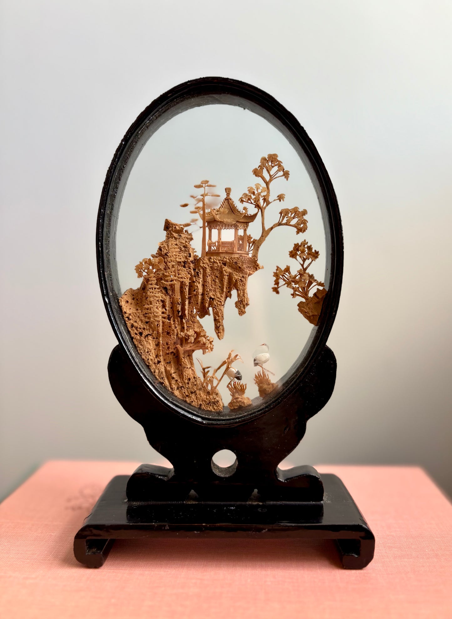 Chinese Cork Sculpture