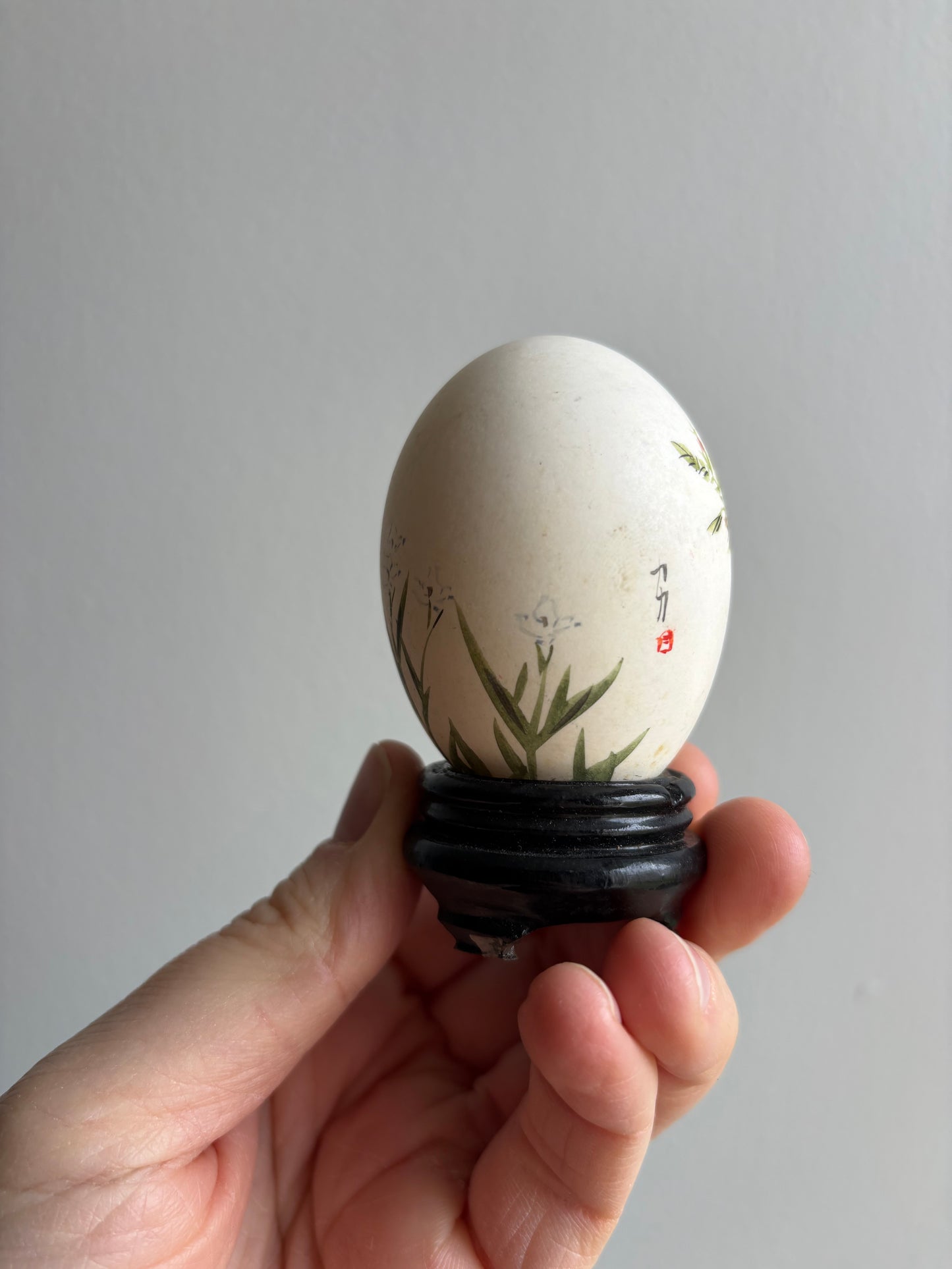 Hand-painted Egg on Stand