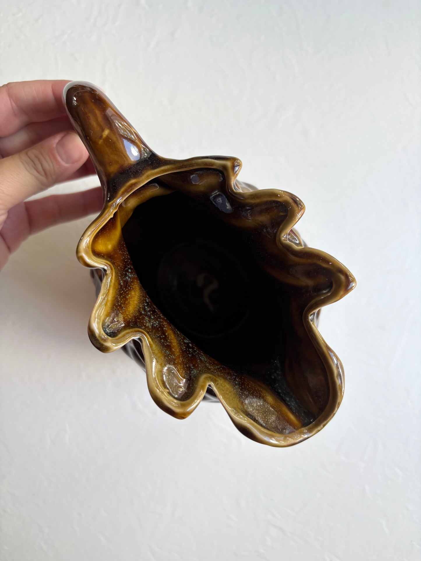 Ceramic Acorn Pitcher