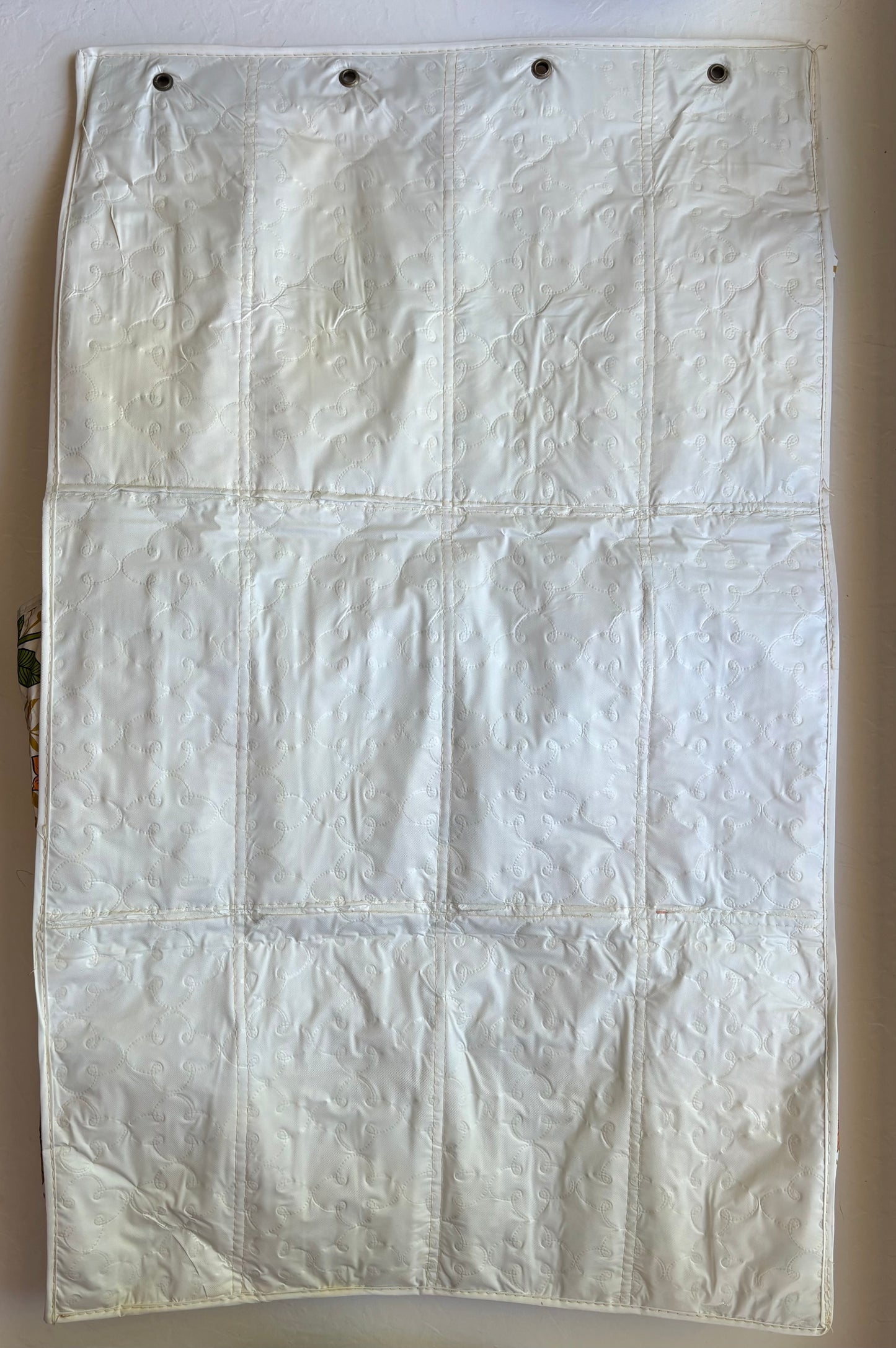 Floral Shoe Pocket Wall Organizer
