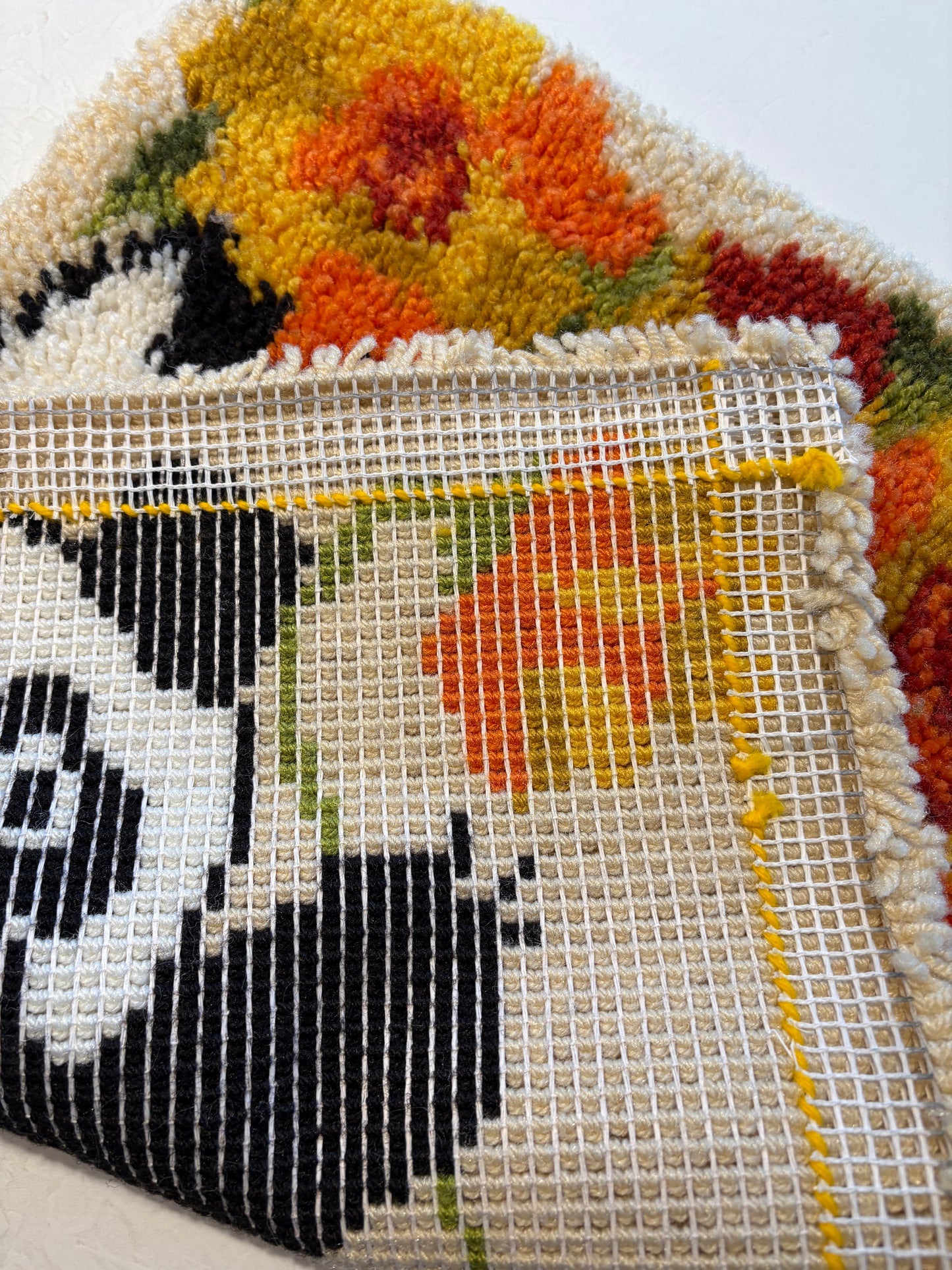 Panda & Poppies Latch Hook