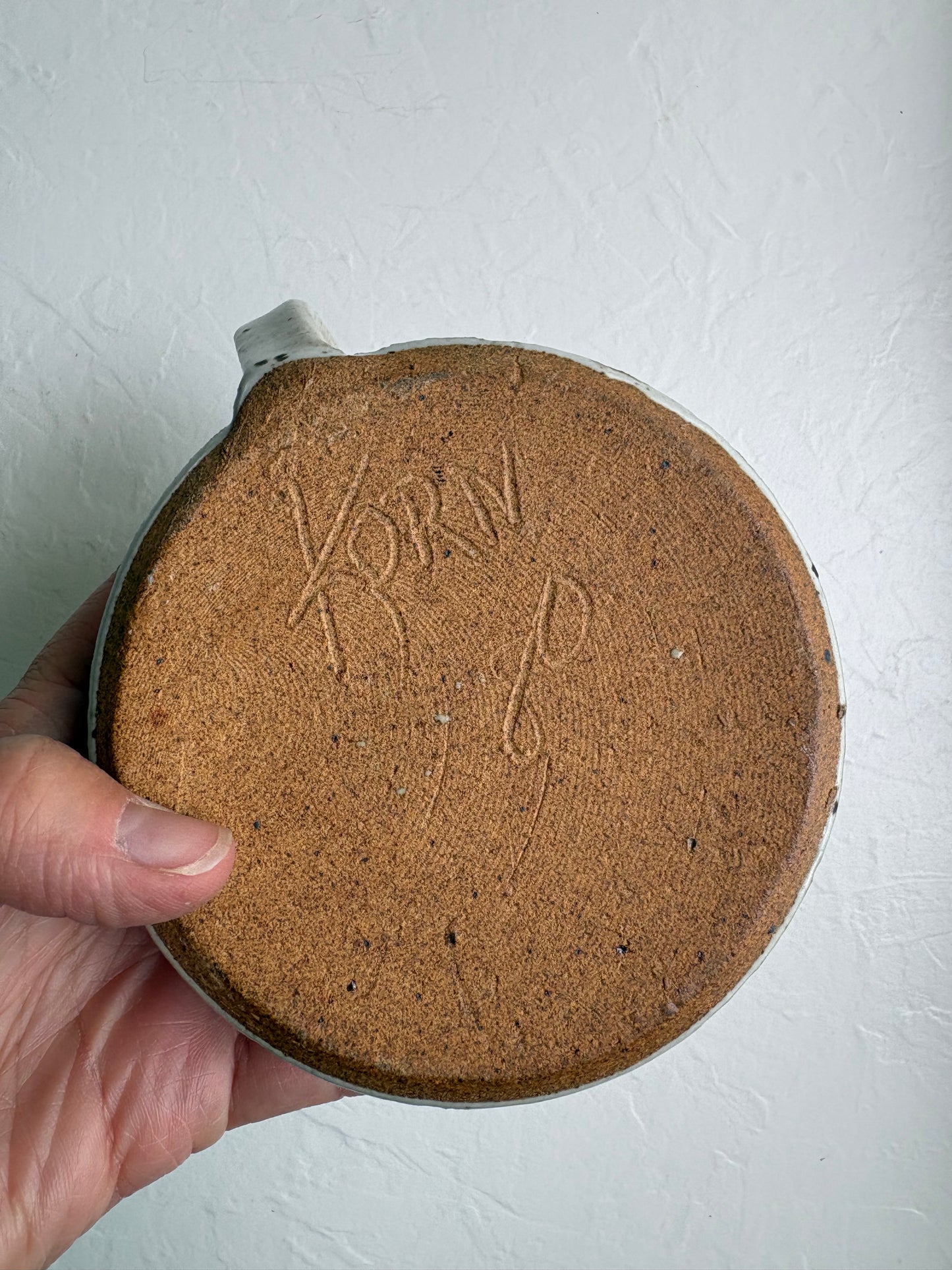 Handmade Pottery Candle Holder