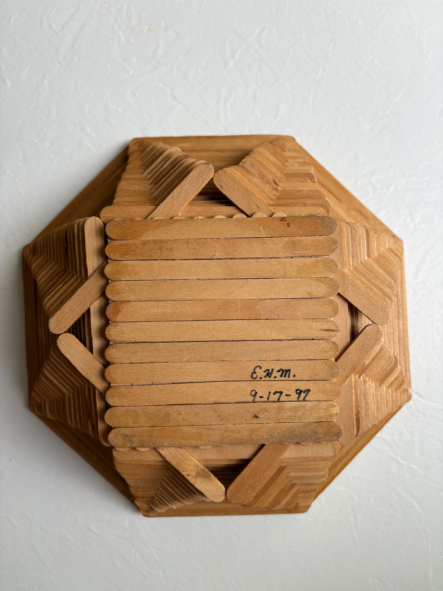 Popsicle Stick Bowl