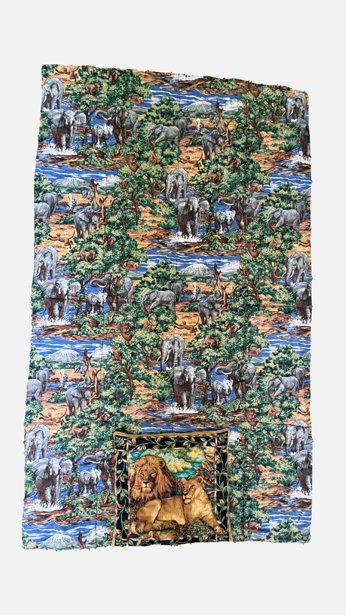 Jungle Foldable Blanket Pillow