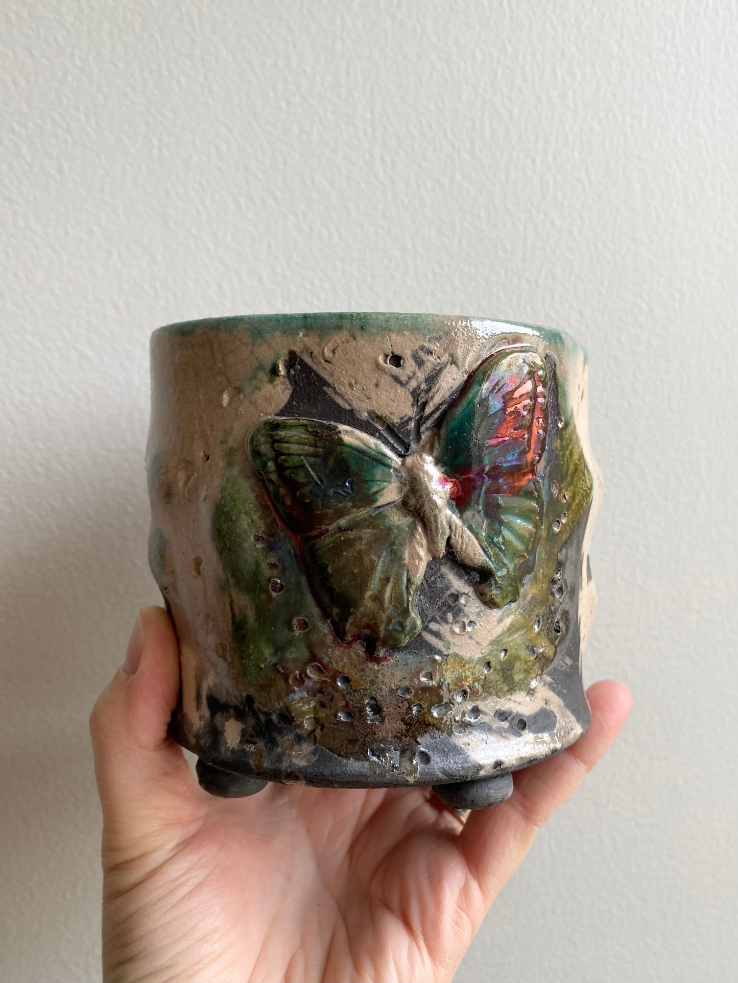 Handmade Butterfly Planter