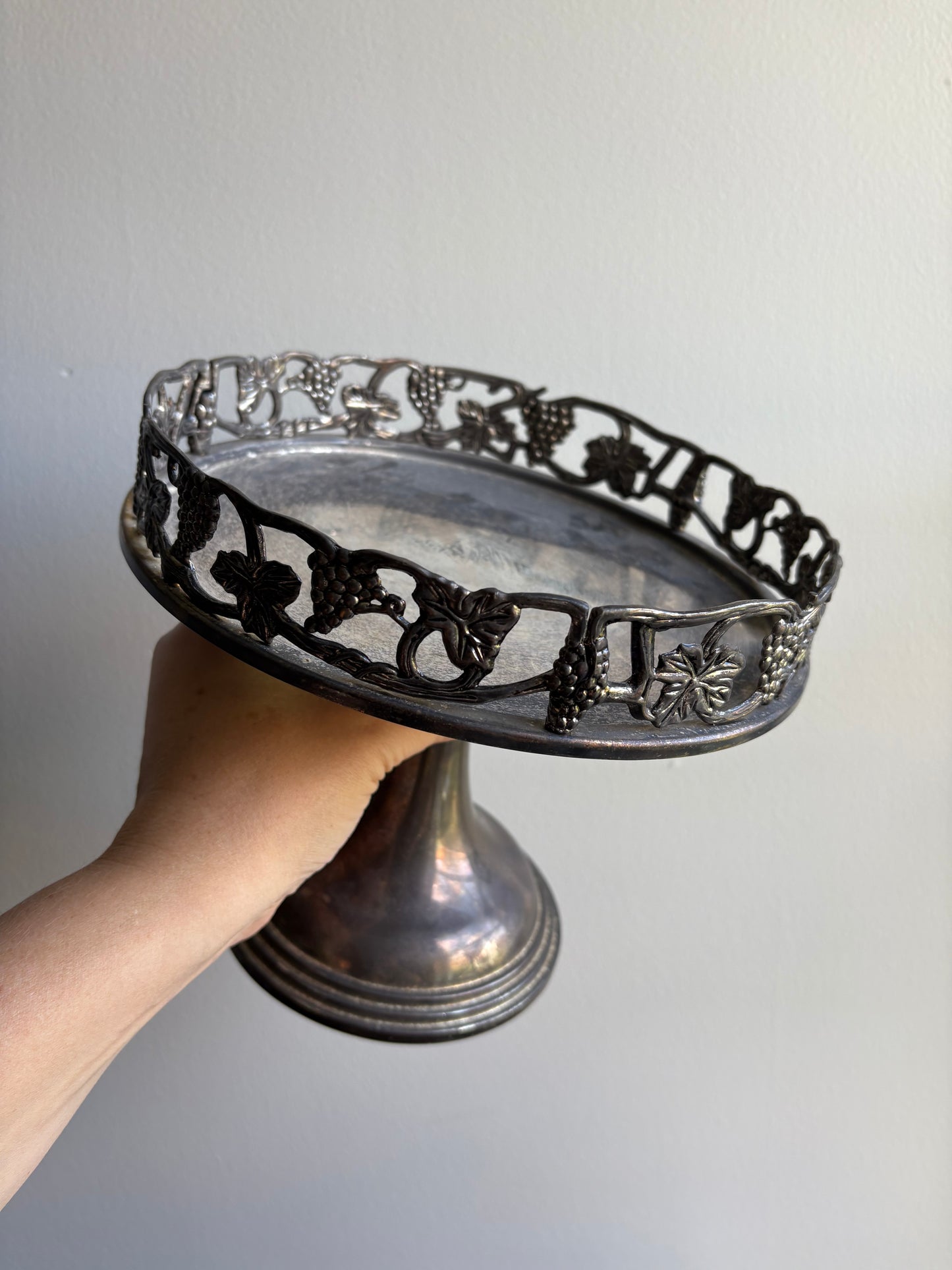 Godinger Silver-Plated Cake Stand