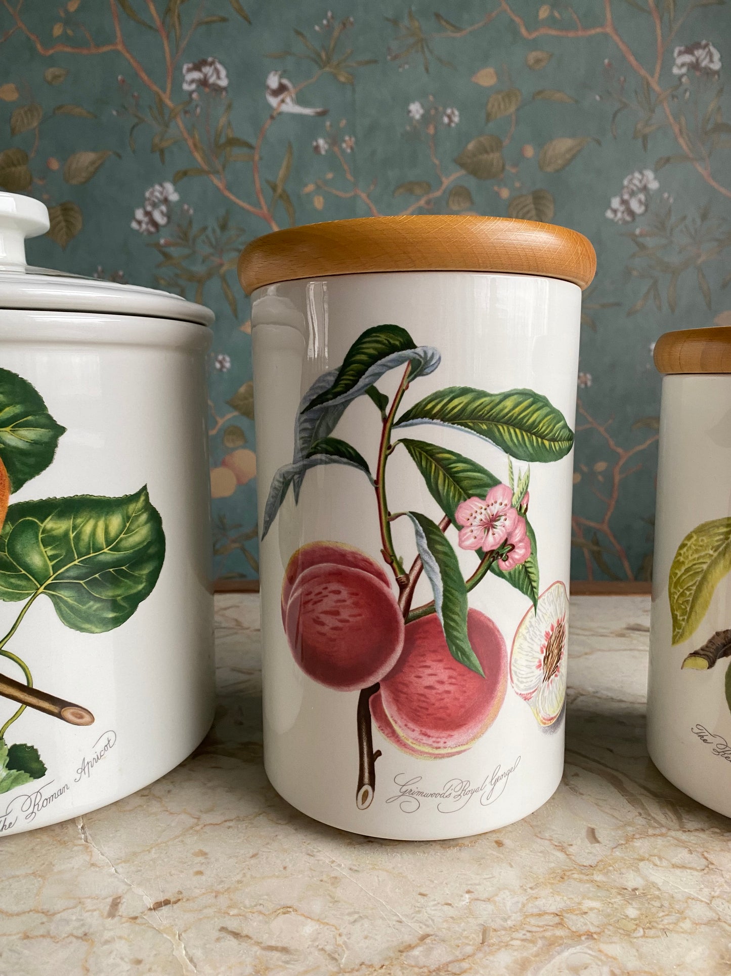 Vintage Portmeirion Botanical Canister set