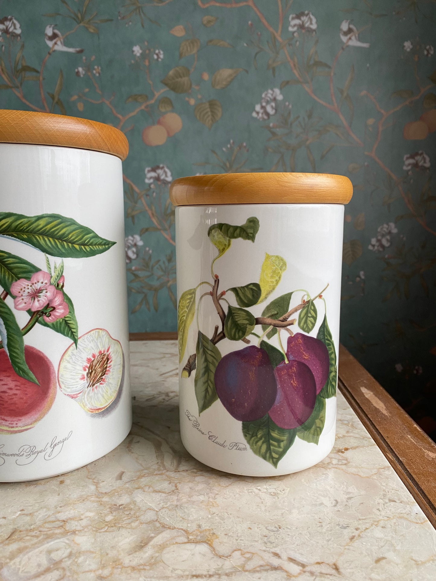 Vintage Portmeirion Botanical Canister set