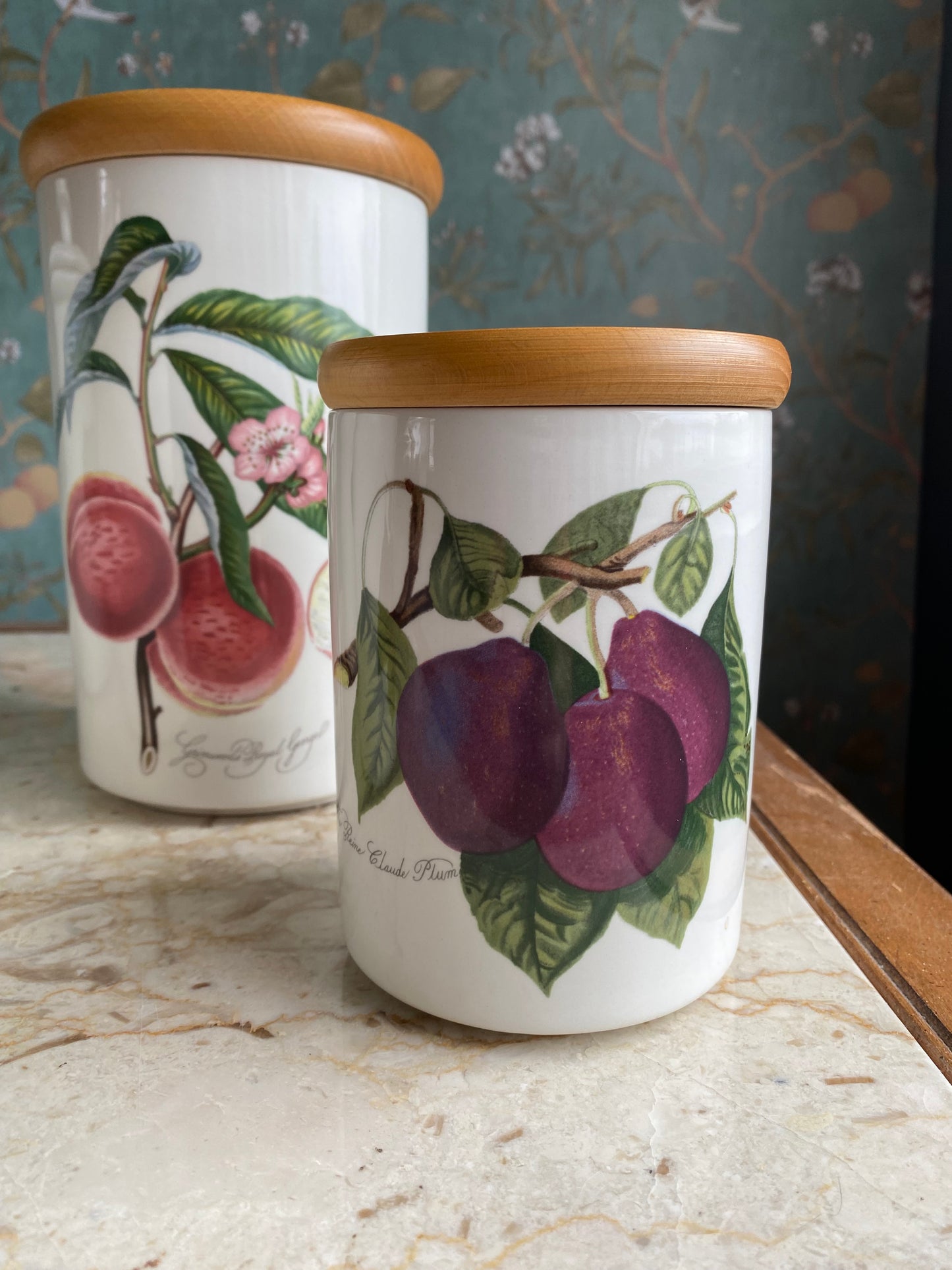 Vintage Portmeirion Botanical Canister set