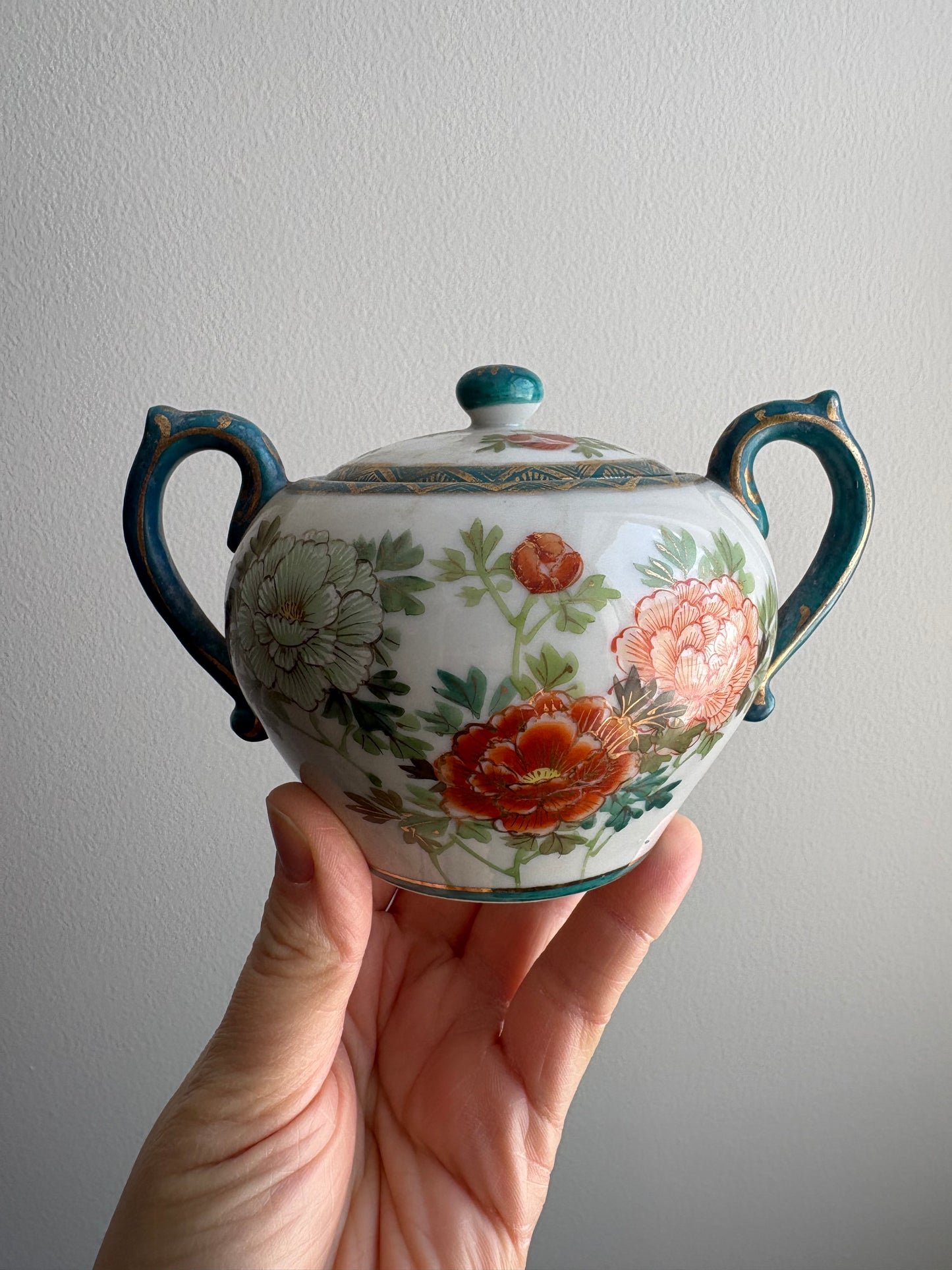 Porcelain Sugar Jar