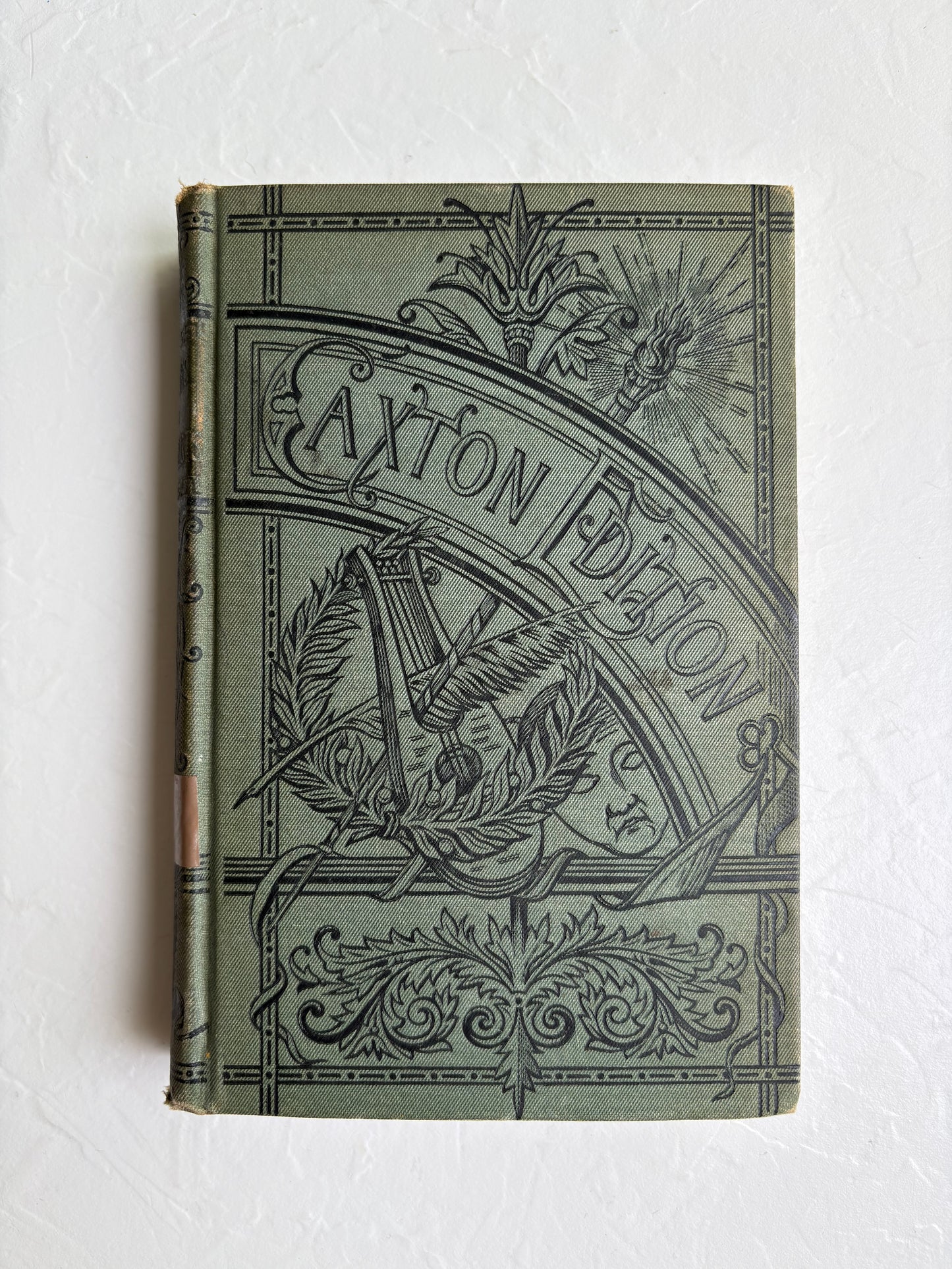 Half Hours with Great Novelists Caxton Edition Antique Book