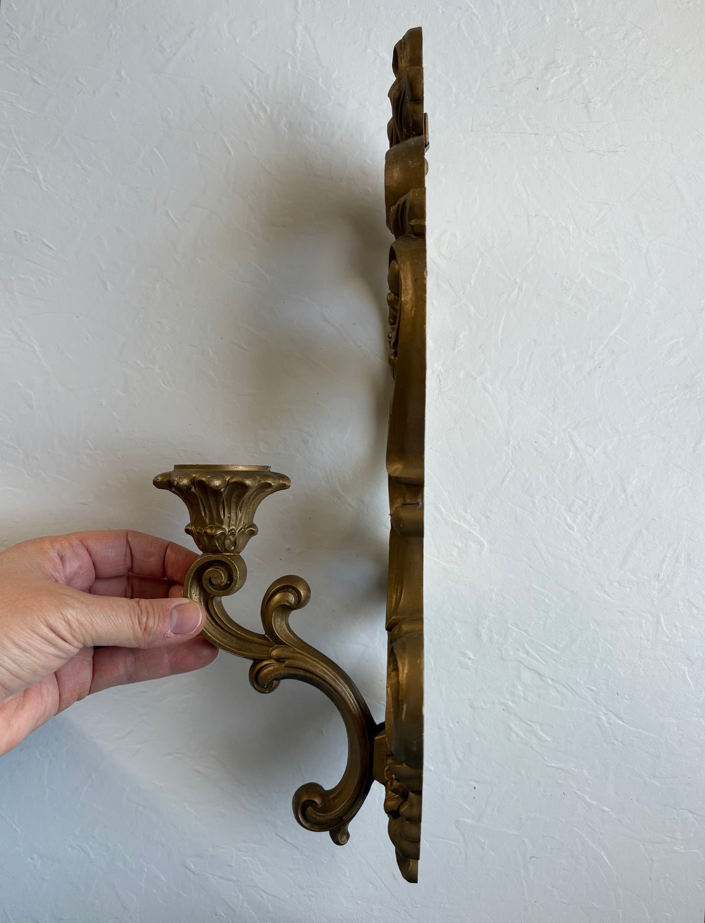 HOMCO Gilded Wall Sconce