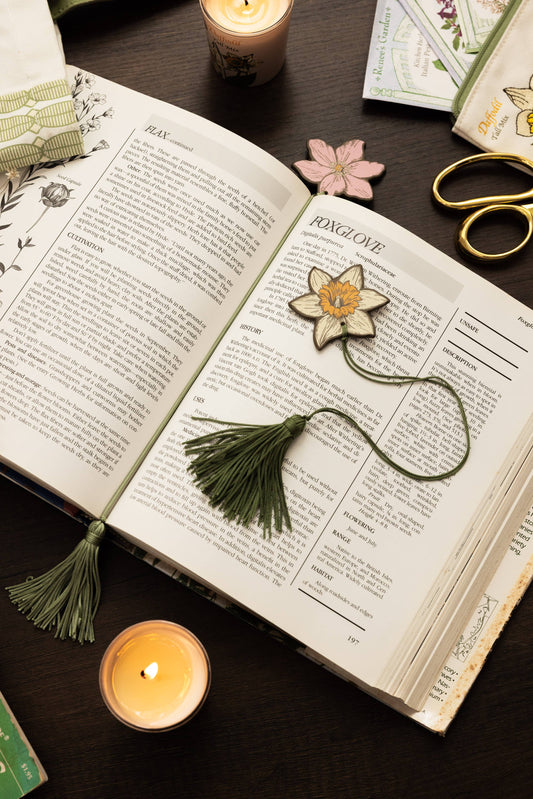 Tassel Bookmark Set, Wildflowers