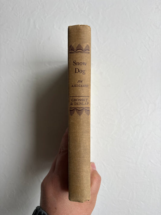 Snow Dog Vintage Book