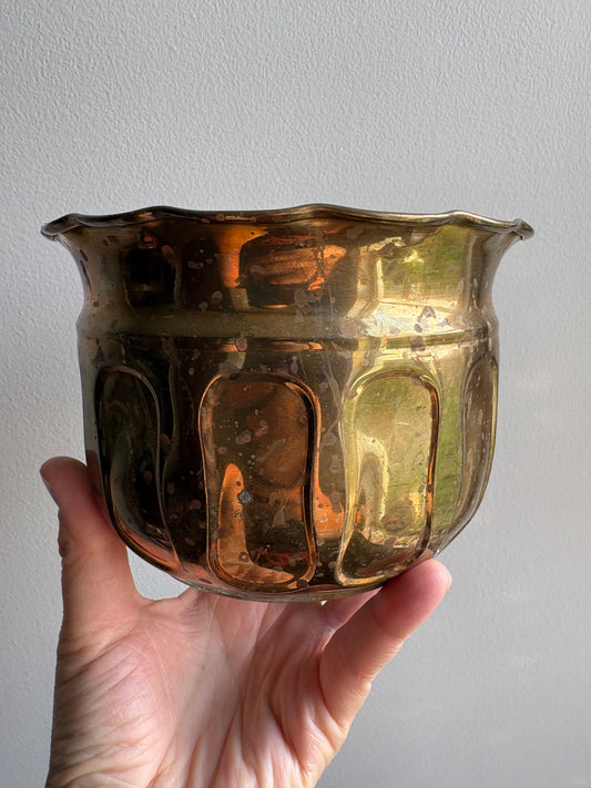 Brass Planter