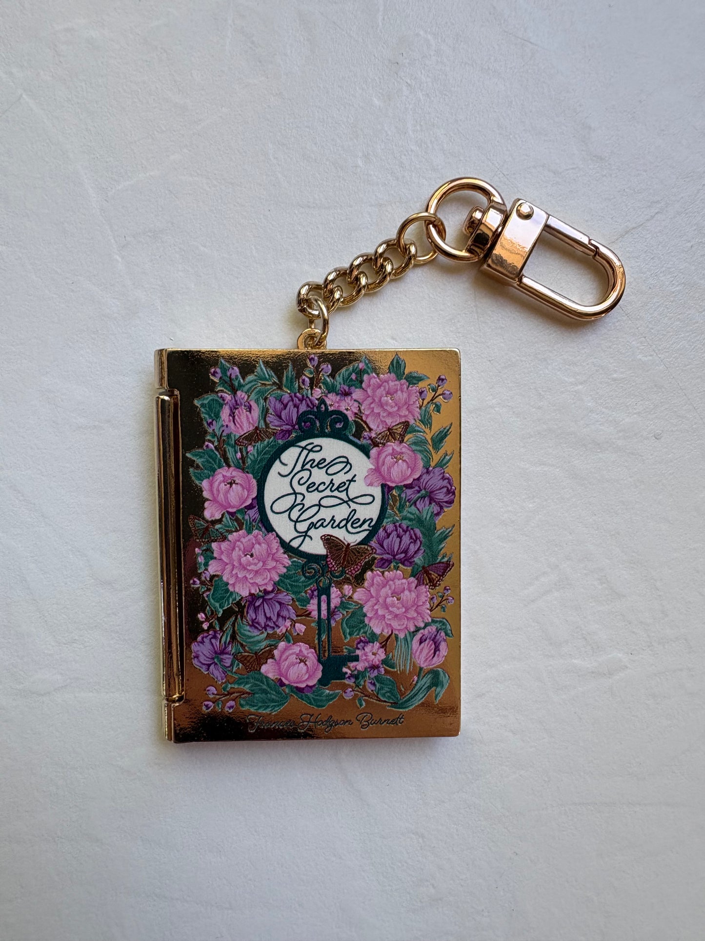 Locket Keychain, The Secret Garden
