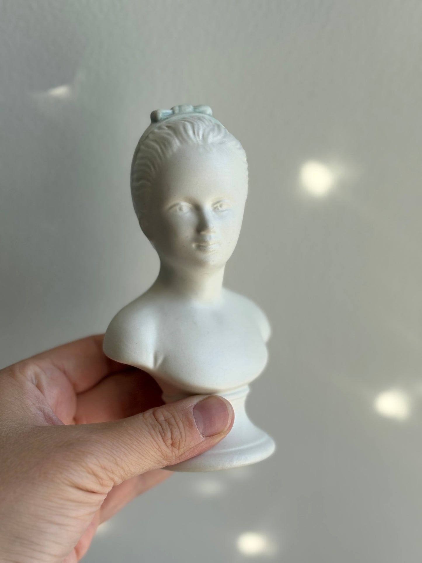 Small Ceramic Girl Bust