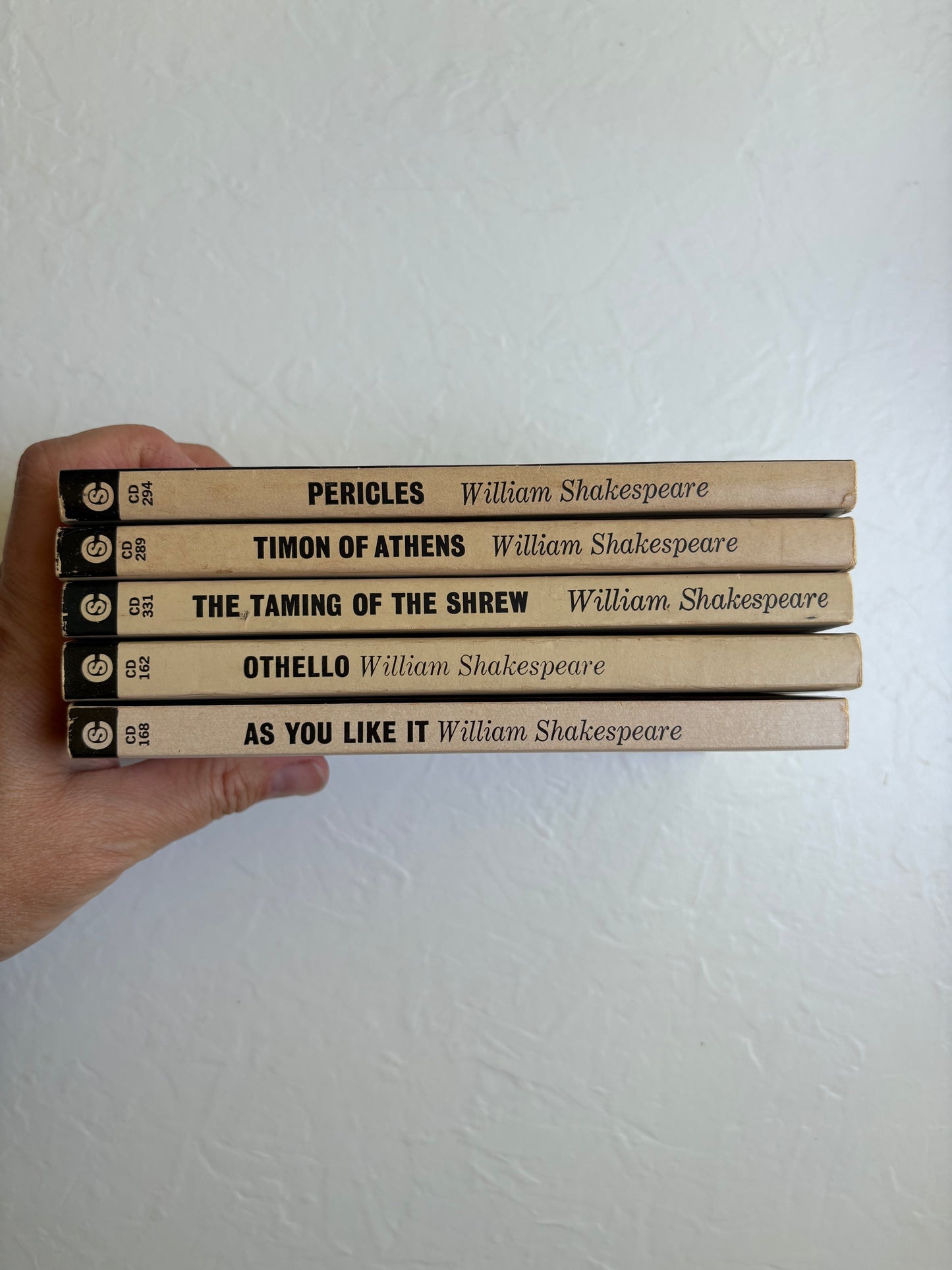 Shakespeare Signet Classic Paperback Book Set
