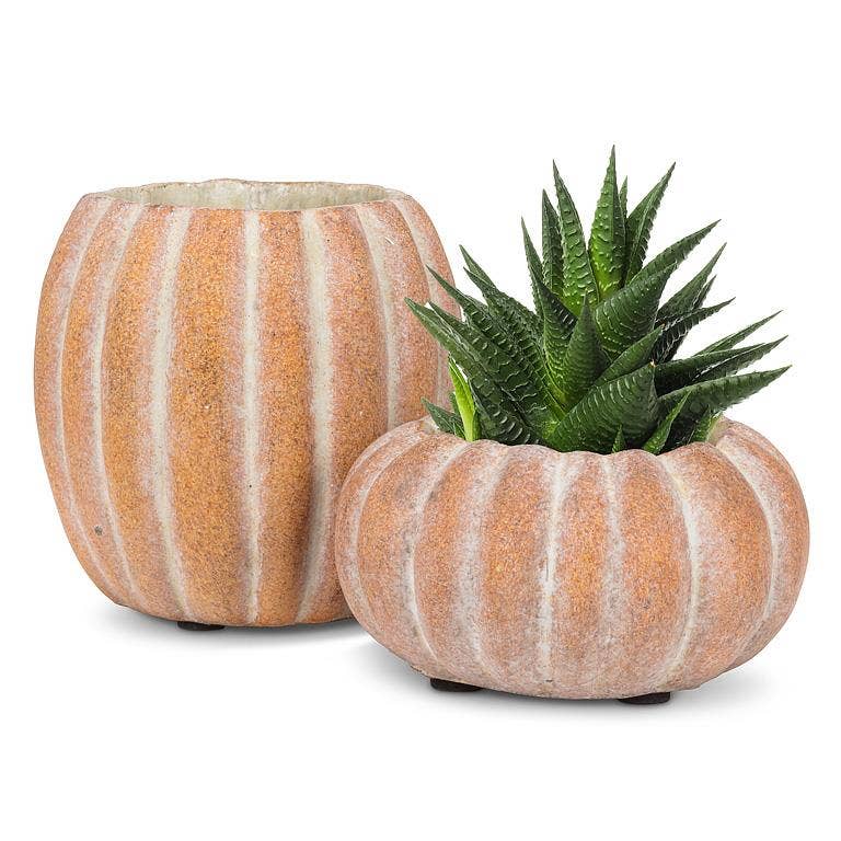 Mini Tall Pumpkin Planter
