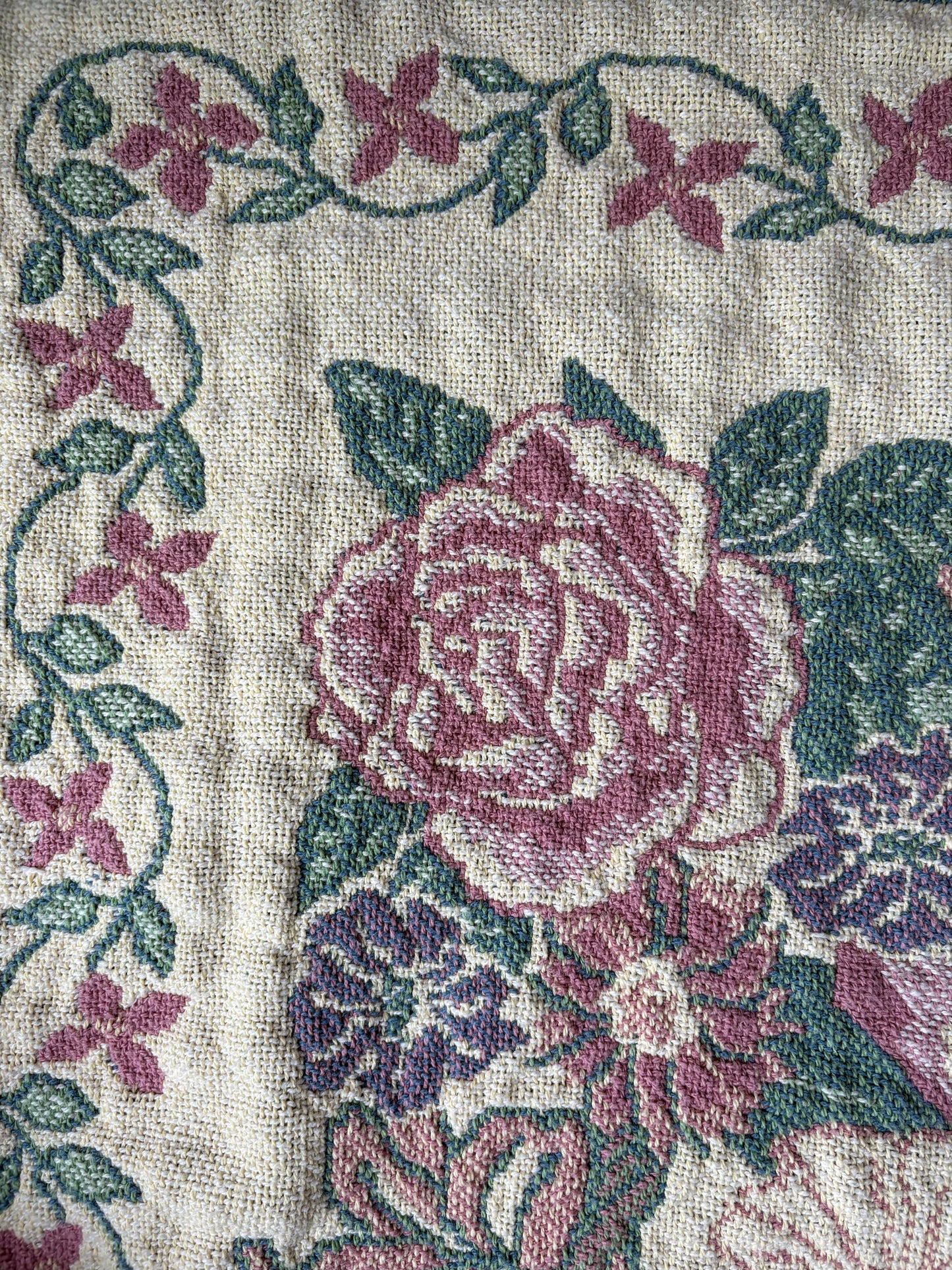 Floral Tapestry Blanket