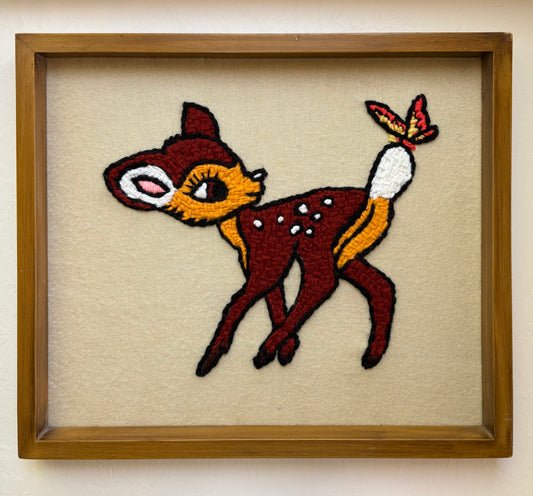 Bambi and Butterfly Embroidery