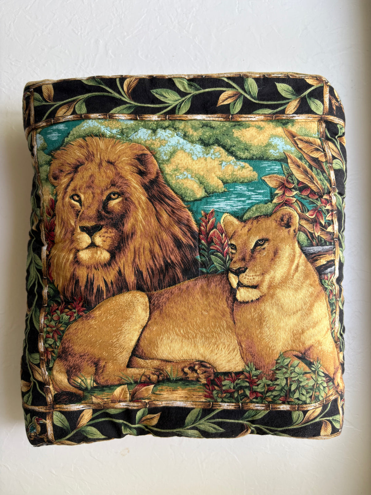 Jungle Foldable Blanket Pillow