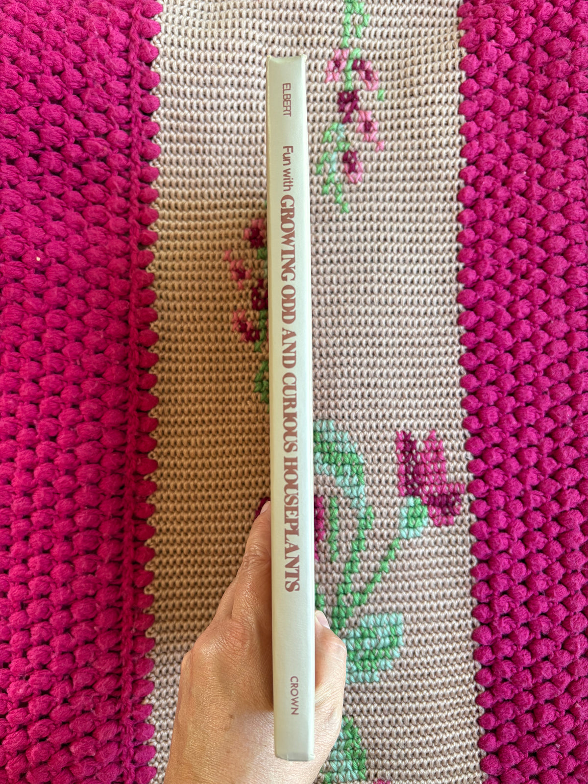 Fun with Growing Odd and Curious House Plants Vintage book