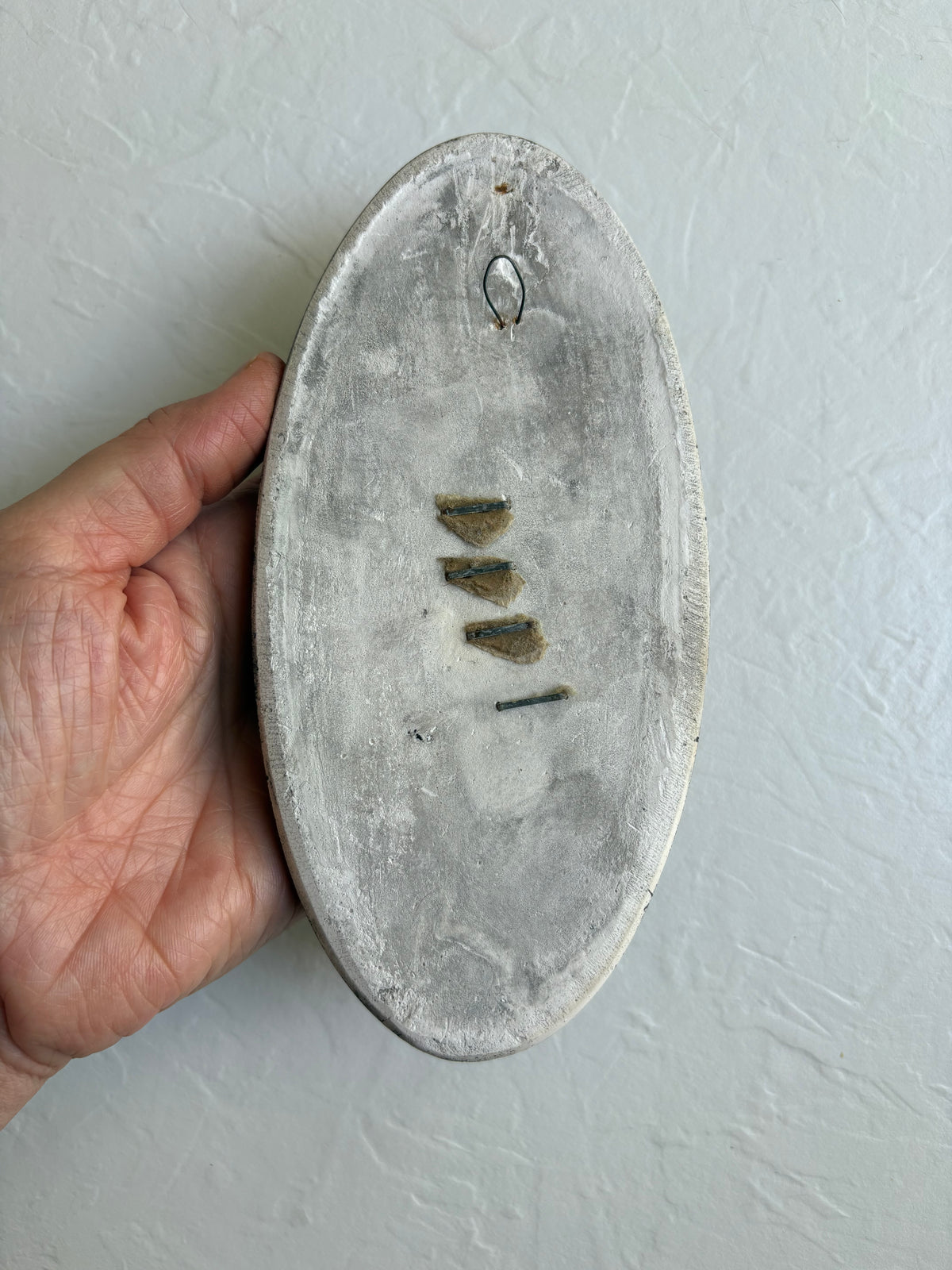Miller Studio Swan Chalkware Plaque