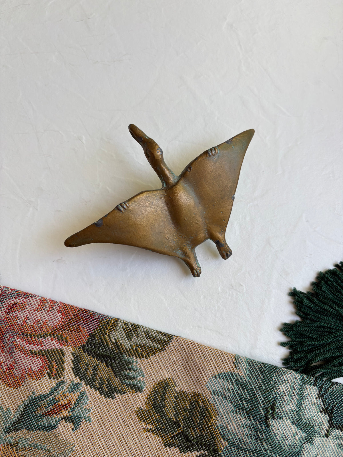 Bronze Cast Metal Pterodactyl
