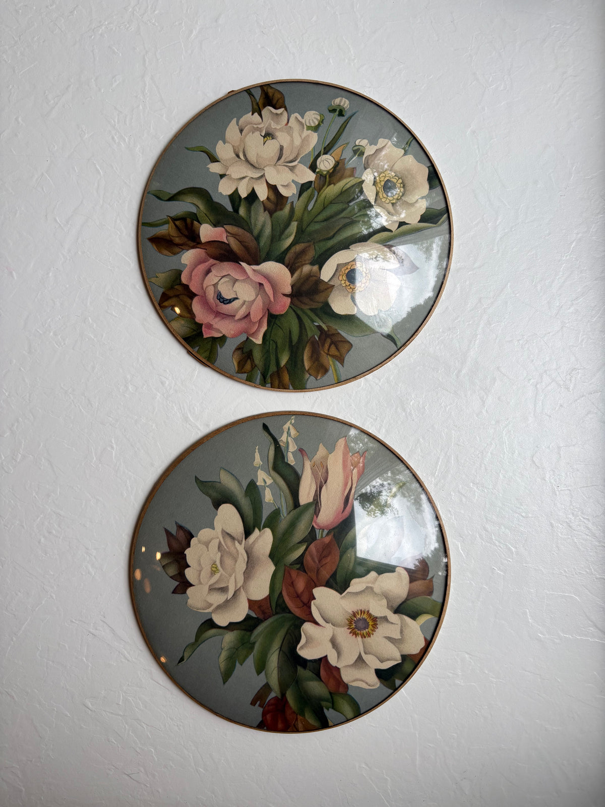 Magnolia Art in Convex Frames