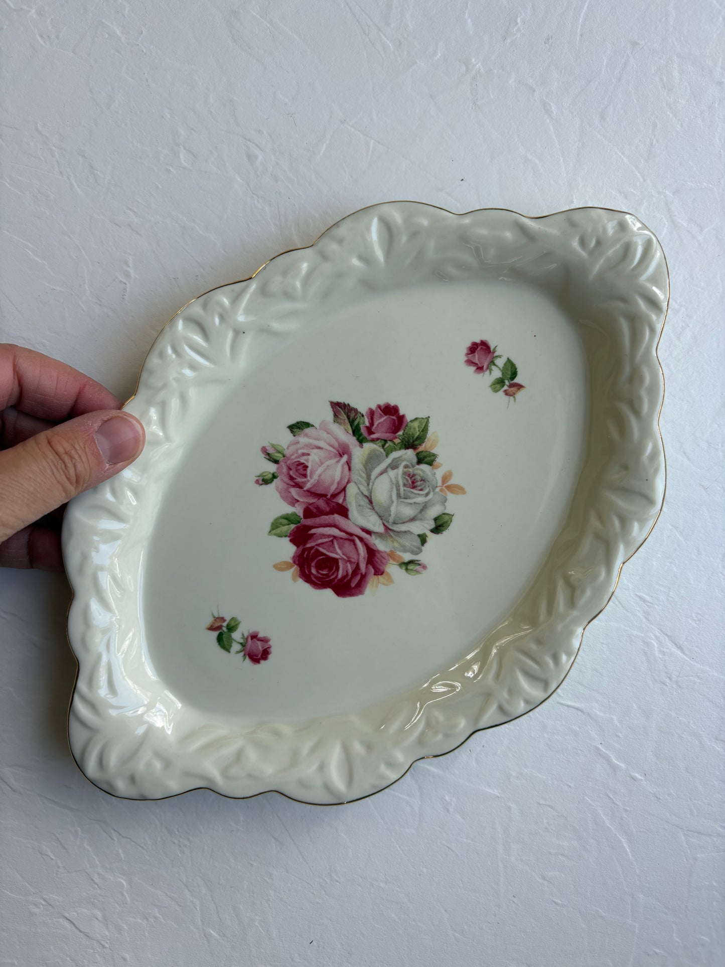 Floral Ceramic Dish