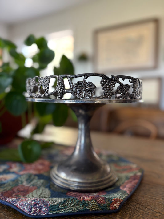Godinger Silver-Plated Cake Stand
