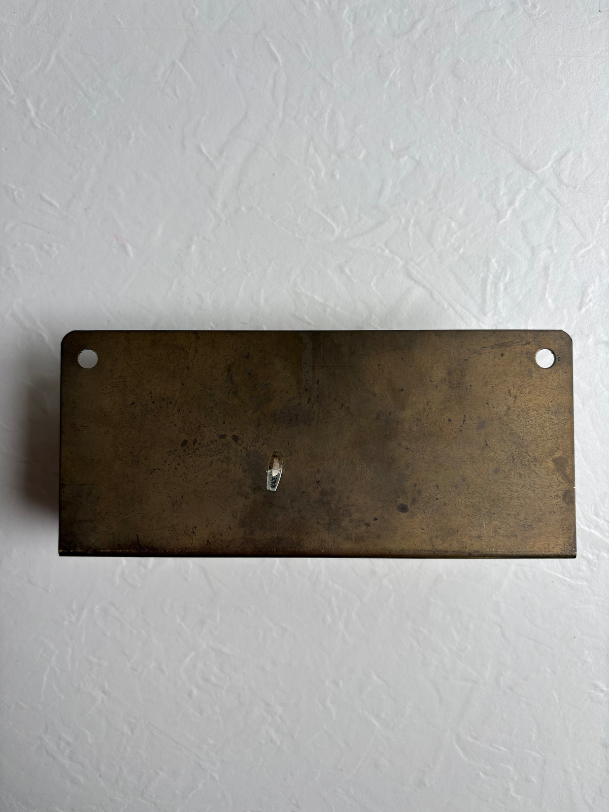Brass Letter and Key Holder