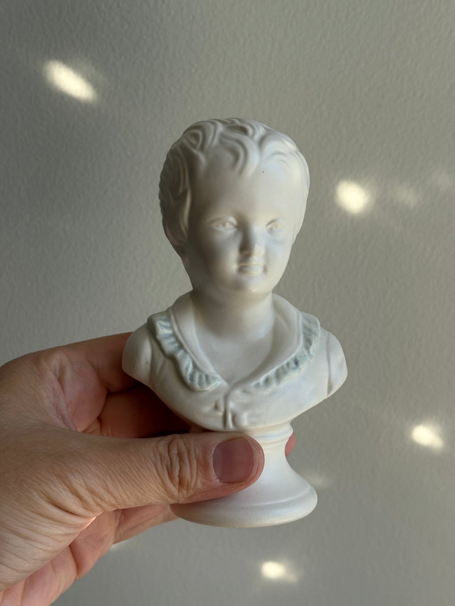 Small Ceramic Boy Bust