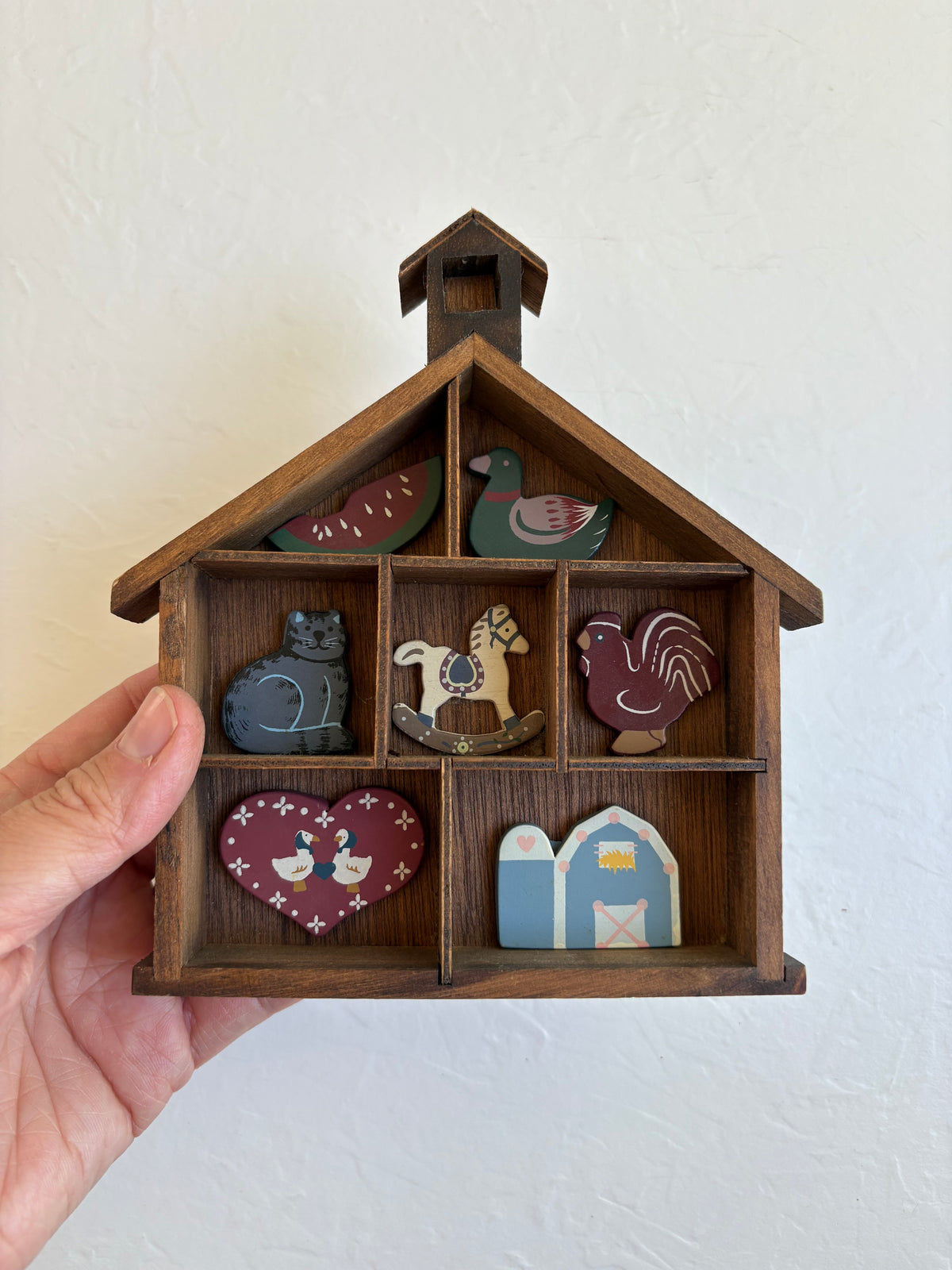 Wooden Shadowbox Display