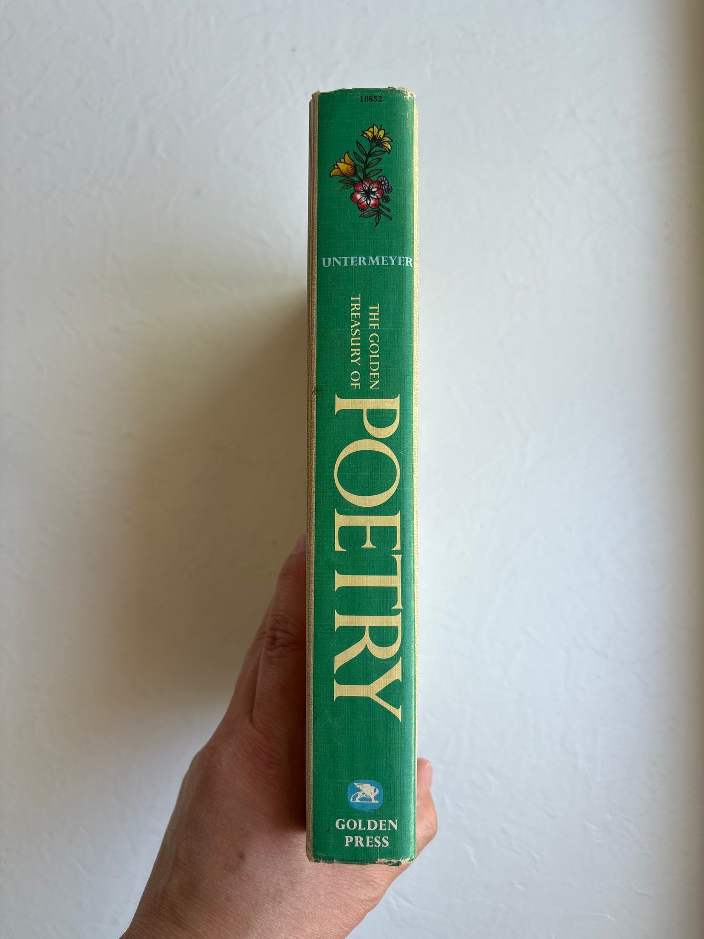 The Golden Treasury of Poetry Vintage Book