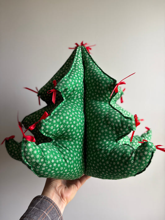Handmade Christmas Tree Pillow