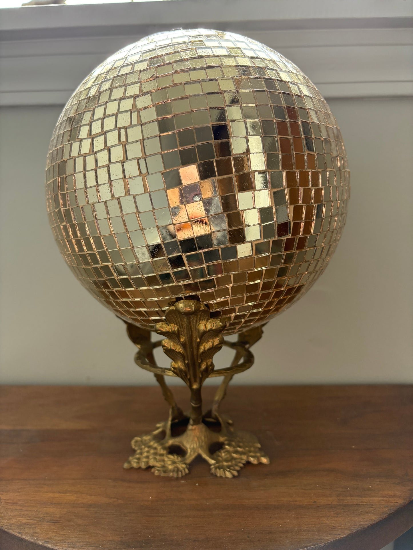 Gold-Tone Metal Stand