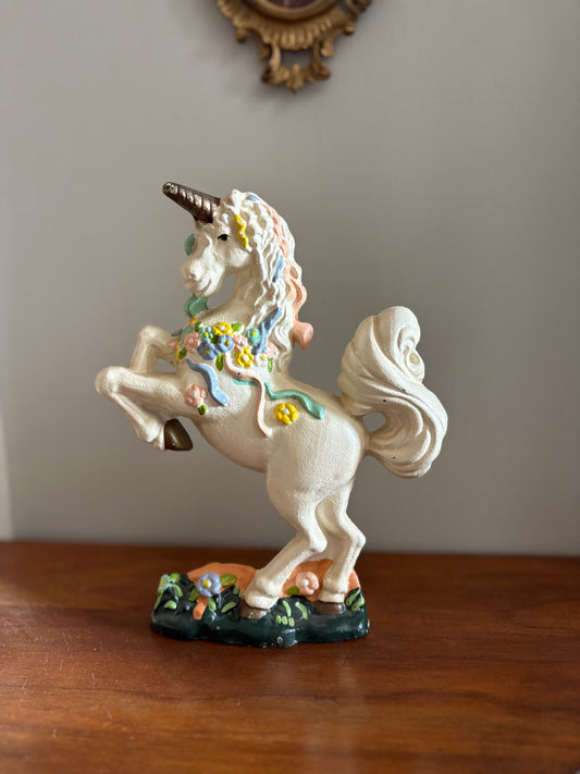 Cast Iron Unicorn Door Stop