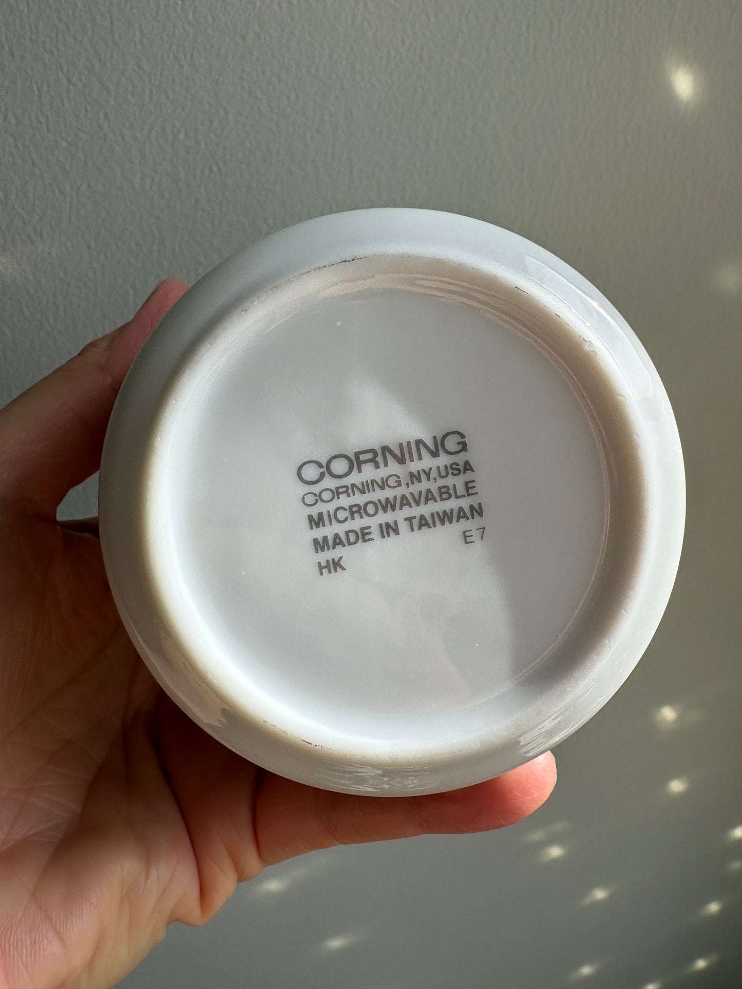 Corning Summer Blush Pansy Sugar Bowl