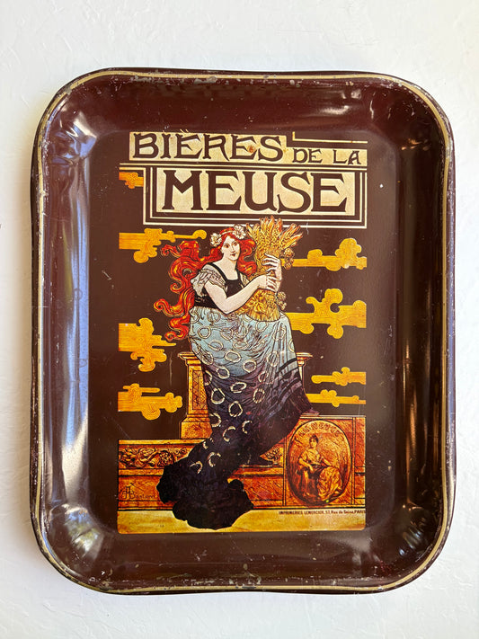 Bieres de la Meuse Metal Tray