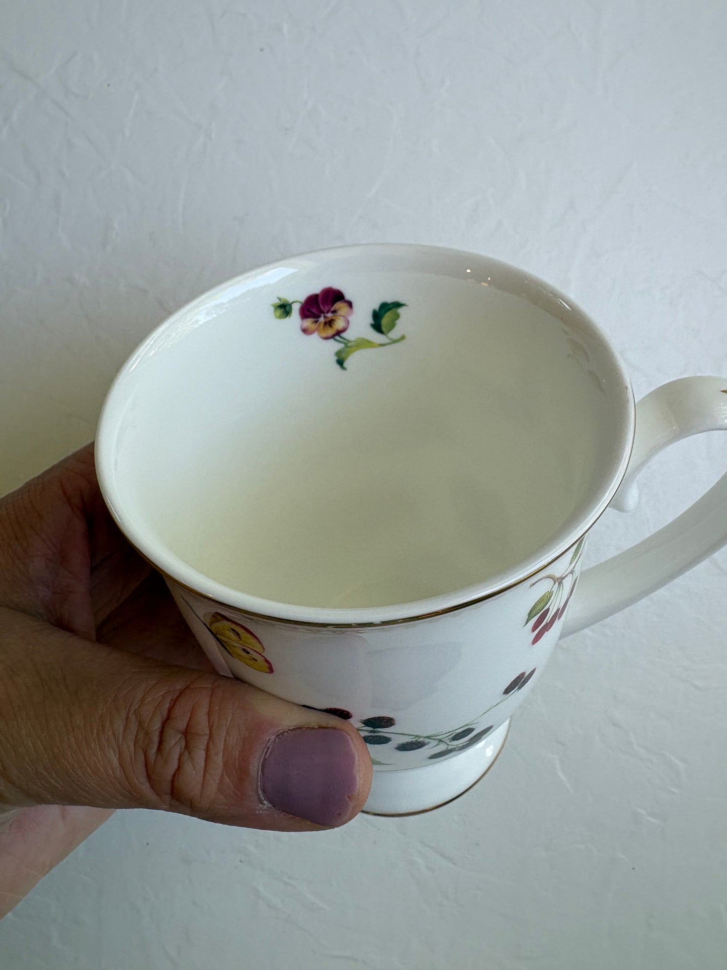 Floral Mug by Gracie Bone China