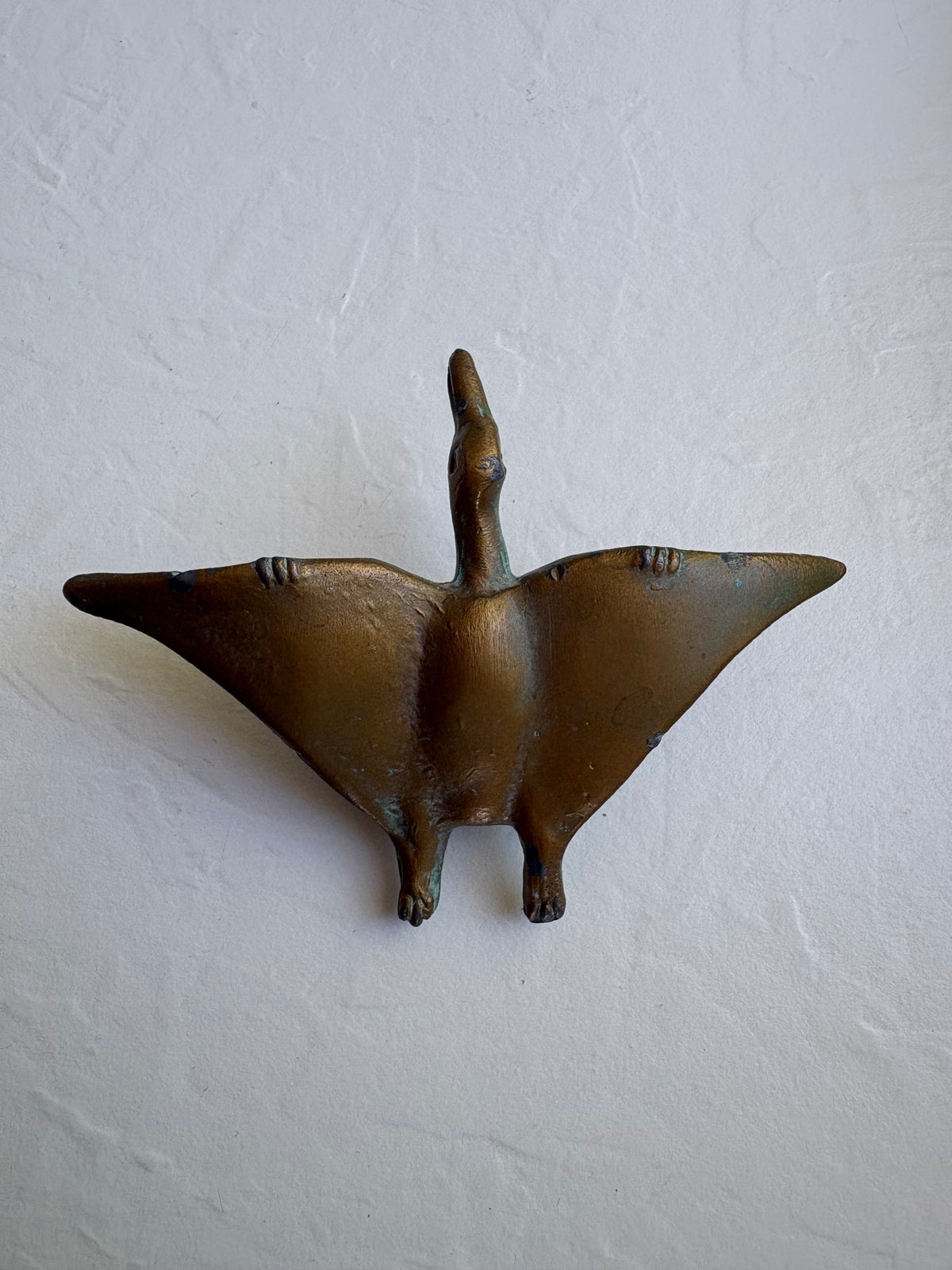 Bronze Cast Metal Pterodactyl