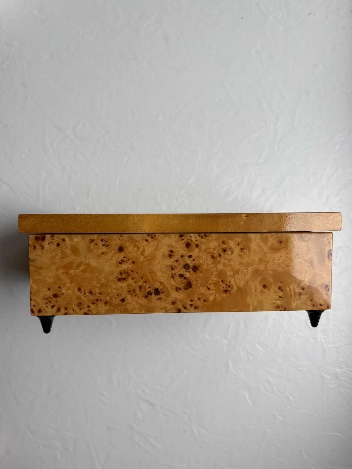 Italian Burl Wood Music Box