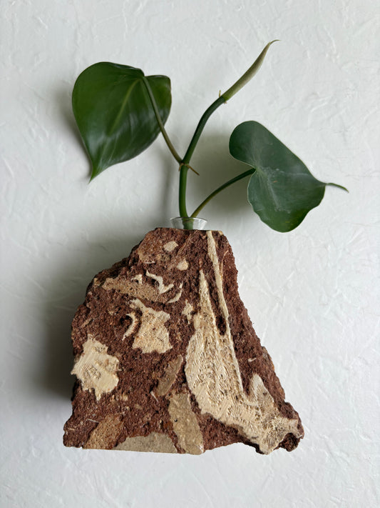 Natural Stone Bud Vase