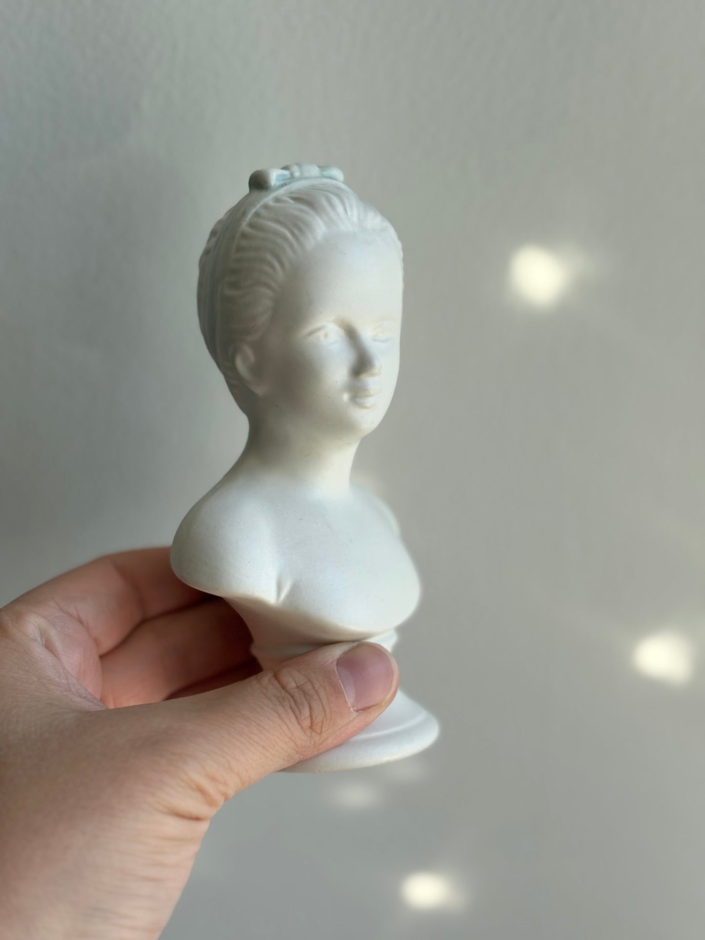 Small Ceramic Girl Bust