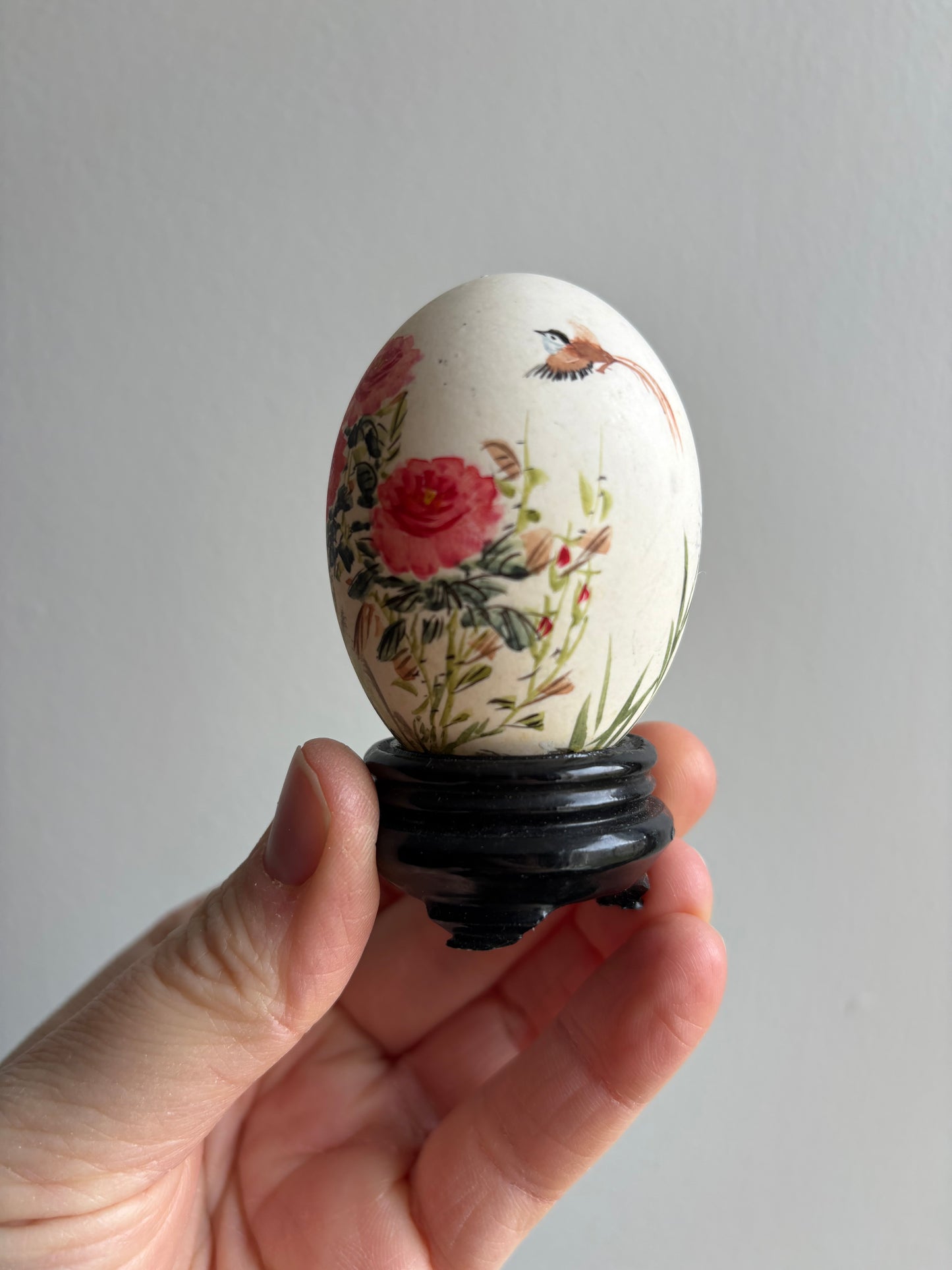 Hand-painted Egg on Stand