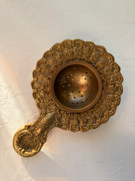 Brass Tea Strainer